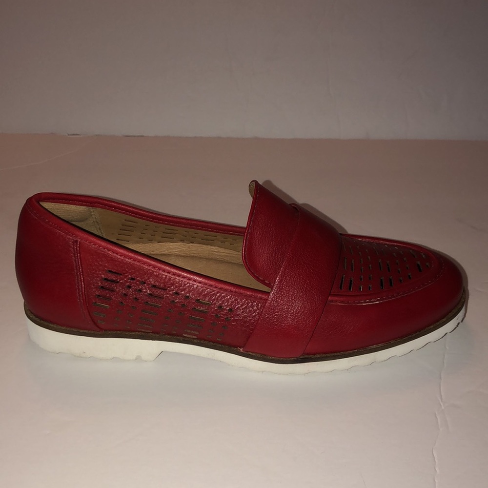 Earth Womens Masio Red Slip-On - Sz 8 - Picture 4 of 8